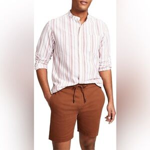 And Now This Men's Brown Casual Drawstring Shorts size X-Large